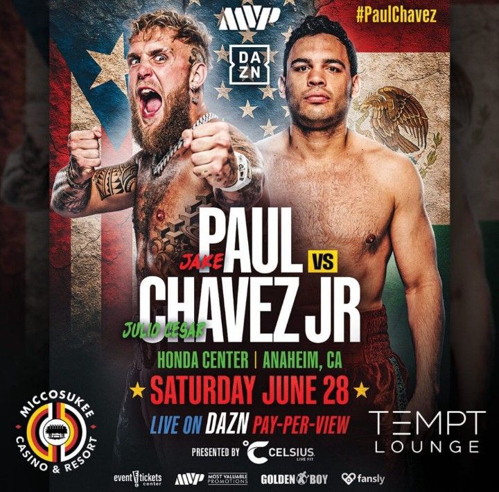 MVP Boxing: Jake Paul Vs Julio Cesar Chavez Jr
