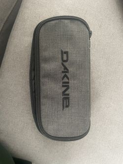 Dakine Grey Zippered Pencil Pouch