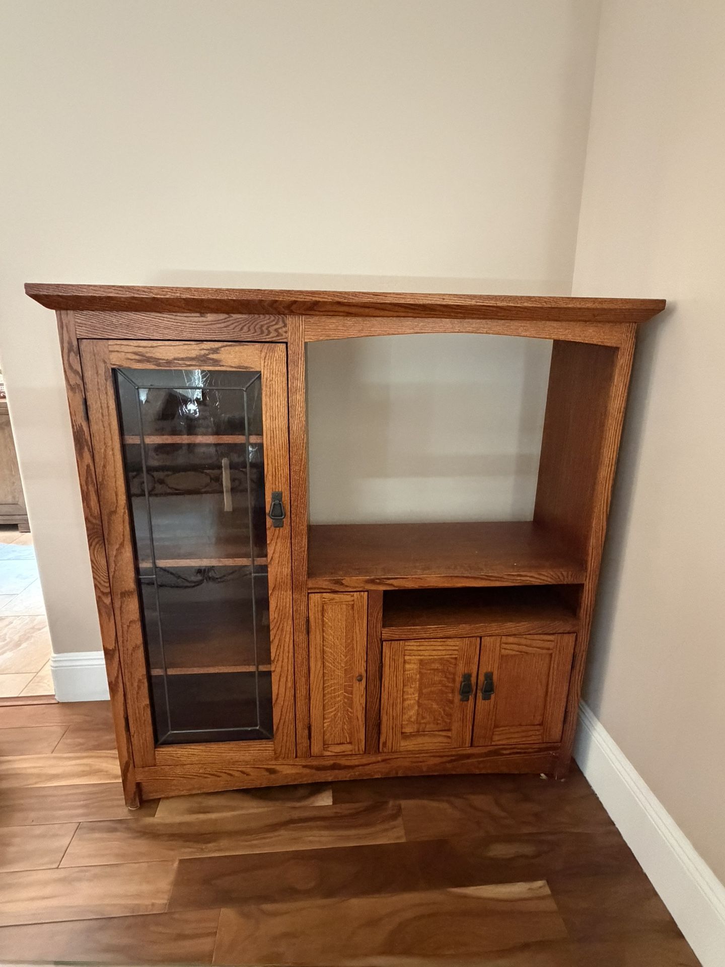 Cabinet, 2 End Tables And A Coffee Table 