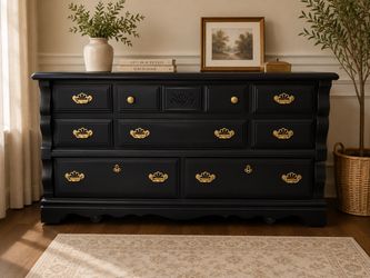 Beautiful black dresser