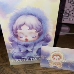 SKULLPANDA L’impressionnisme series plush doll AMBER