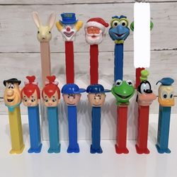Vintage Pez Dispenser 1970’s-1990’s Collection of 12