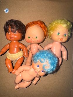Vintage Strawberry Shortcake Mini Doll 2.5” Doll Lot 2003