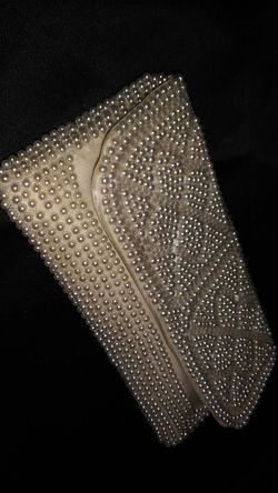 Vintage beaded clutch