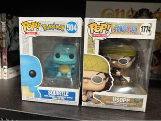 Pokemon & One piece funko pop