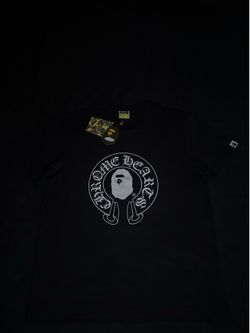 Chrome X bape shirt