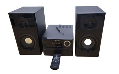 Philips BTM2180/37 Micro Music System 70W Bluetooth CD FM Radio Tested W/ Remote