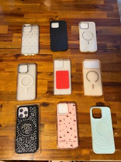 Iphone 16, 17, 14 pro max case/estuches
