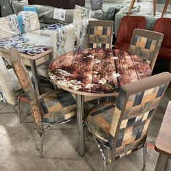 New Dining Table With 4 Chairs 