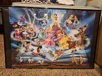 Framed Ravensburger Disney Magical Storybook Puzzle
