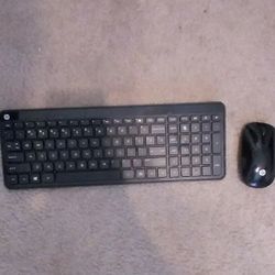 Wireless HP Keyboard And Mouse
