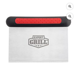 Expert Grill Stainless Steel Metal Griddle Scraper Chopper, 1 Count