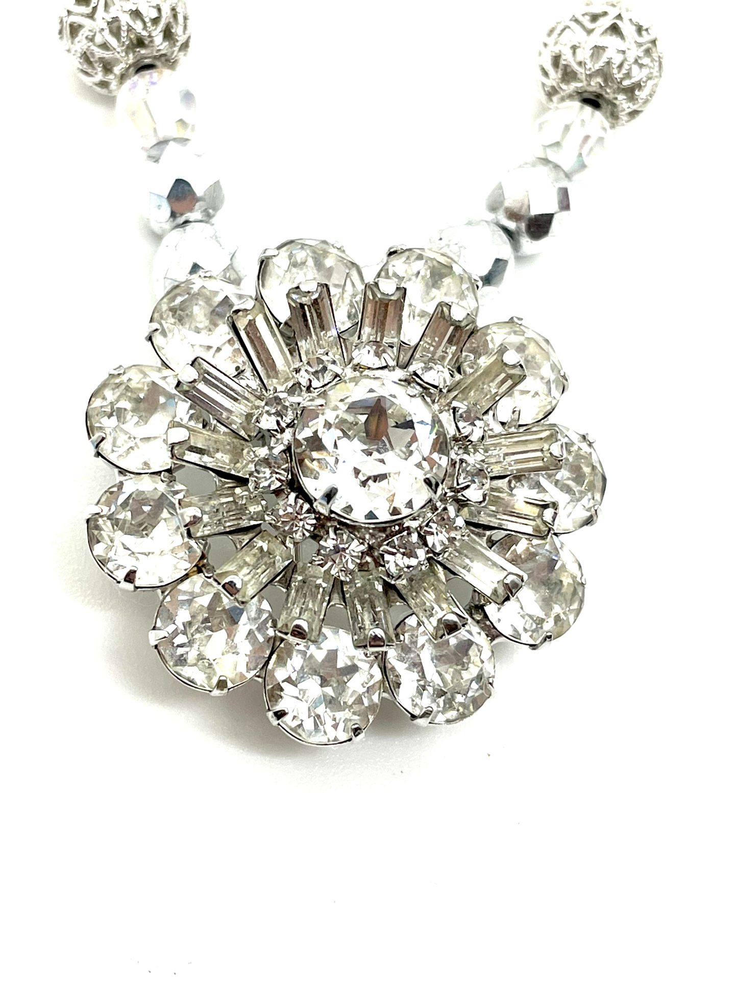 Vintage Weiss Brooch Necklace