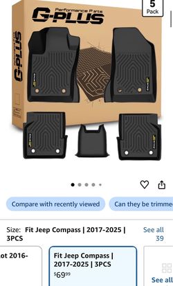Floor Mats for Jeep Compass 2017-2025