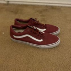 Vans Sz 13 Burgundy 