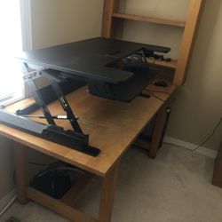 Sit/Stand Desktop Riser