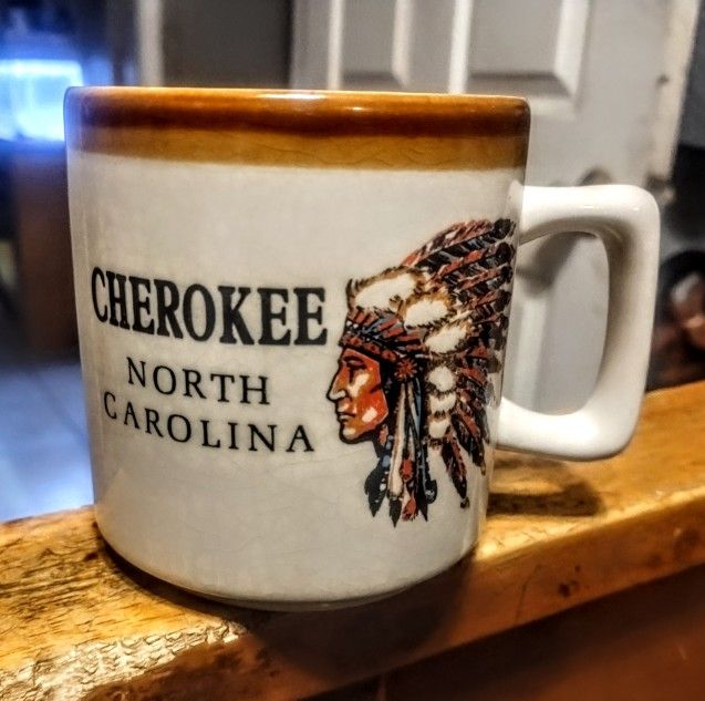 Cherokee North Carolina Coffee Cup