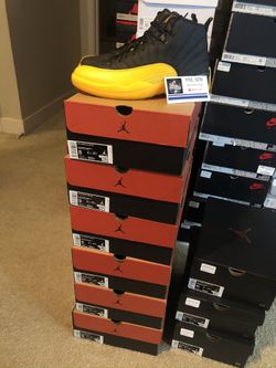 Nike air Jordan 12 university gold size 8, 8.5, 9, 9.5 10, 10.5, 11, 11.5 12, 13 brand new
