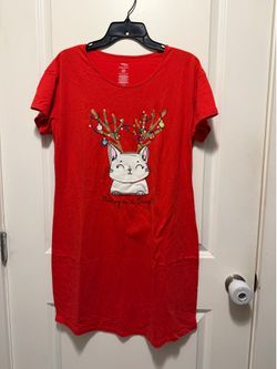 Secret Treasures Meowy & Bright cat Nightgown size small