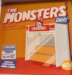 Pop Mart The Monsters Labubu Display W/light