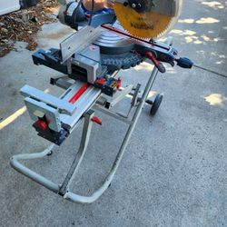 Bosch 5312, Dual-Bevel, 12 ", Sliding Compound Miter Saw with Bosch Gravity-Rise Miter Saw Stand