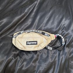 Used Supreme Waist Bag Tan (SS18) OBO