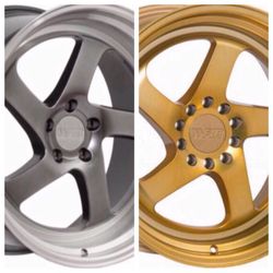 F1R 18” wheels 5x100 5x114 5x120 (only 50 down payment / no credit check )