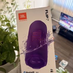 Limited Edition Purple JBL Flip7 Speaker