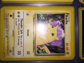 Rare Pokémon cards