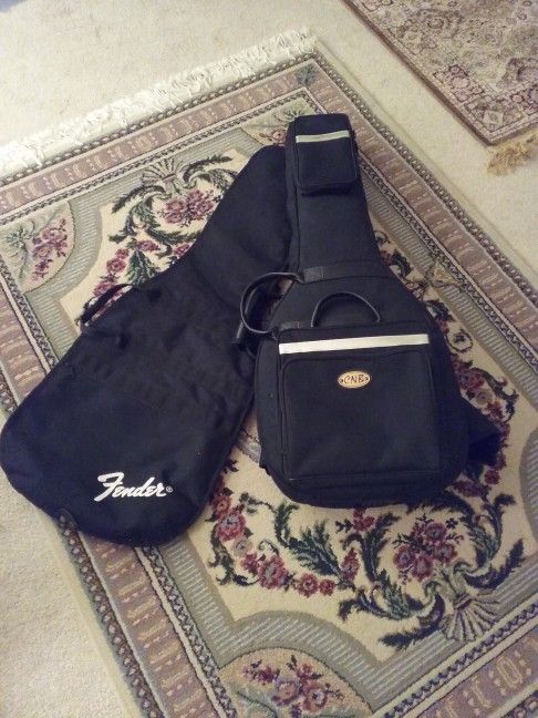 Two Mint Condition Guitar Bags for the price of one 