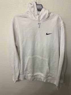 Nike Men's White Long Sleeve Pullover Hoodie Size XL *READ*
