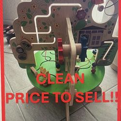 Baby ACTIVITY CENTER - The Manhattan Toy Company Wooden Tree Top Adventure Activity Center