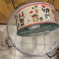 If You Are A Pug Fan This Ribbon is for you. 50 Yards of Ribbon. No Seams, Width is 2.5 inches