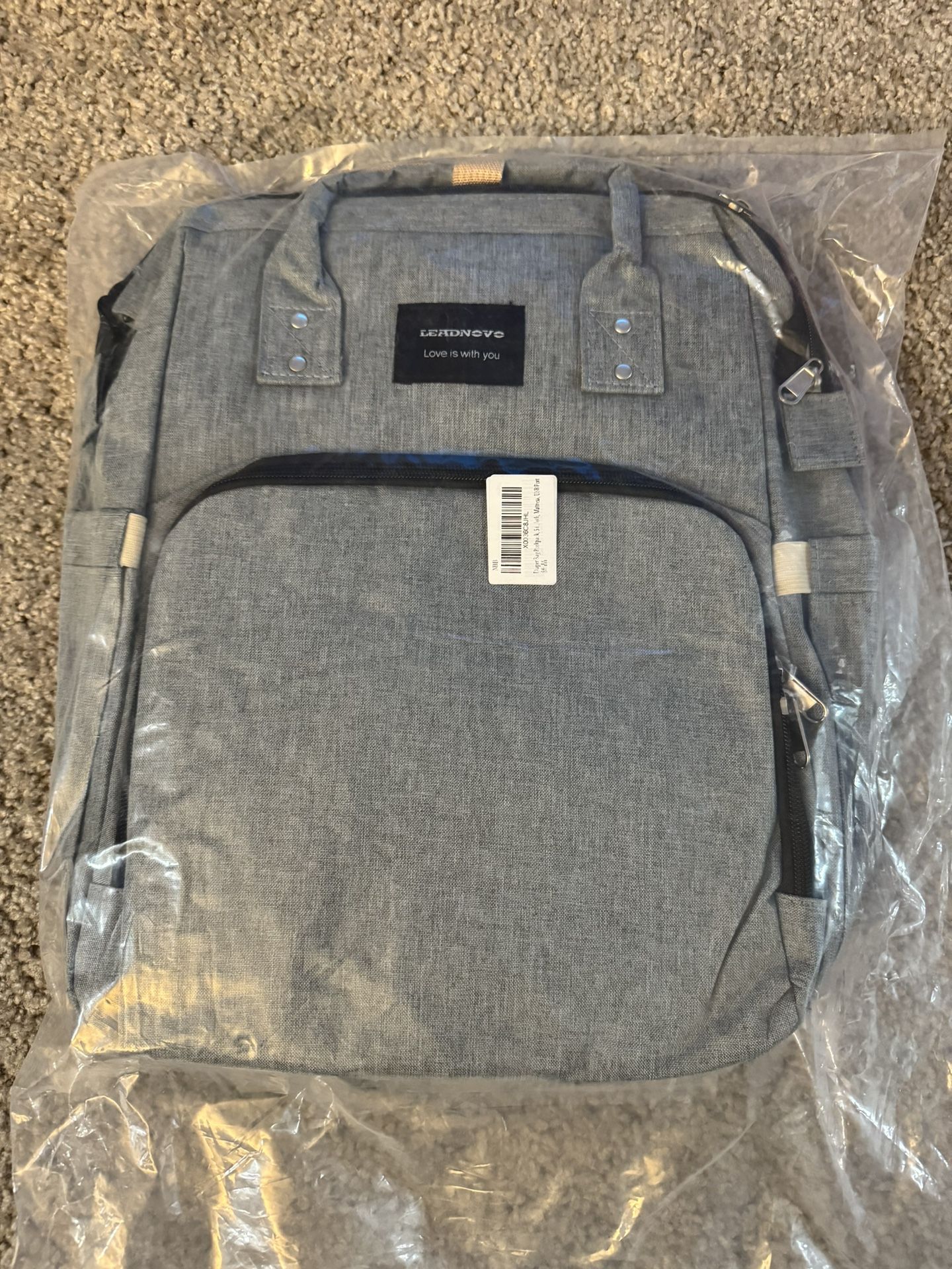 Baby Diaper Bag Backpack With Changing Station