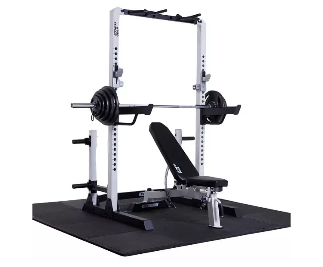 Fitness Gear Rack & Bench