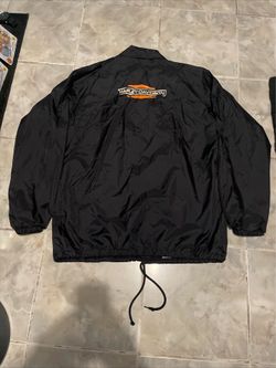 Vintage Y2K Harley Davidson Motorcycles Windbreaker Track Jacket SZ 3XL