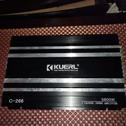 Kuerl  C-(contact info removed) Watt Amplifier 