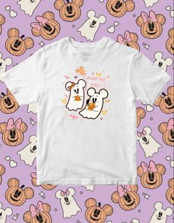 Boo to You - Minnie & Mickey Ghosts T-Shirt