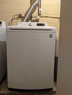 LG Washer (4.5 CF) and Gas Dryer (7.3 CF)

[~ 2-Year Old]