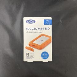 LaCie Rugged Mini SSD 2TB | New Sealed