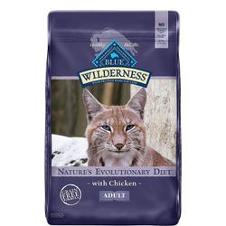Blue Buffalo Wilderness High Protein, Natural Adult Dry Cat Food - 12lbs