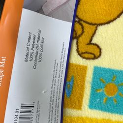 Bathroom Pooh U Shape Rug 