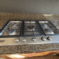 36” Kitchen Aid Gas Stove Cooktop