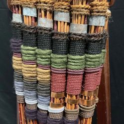 Tall Wall Hanging Woven Reeds