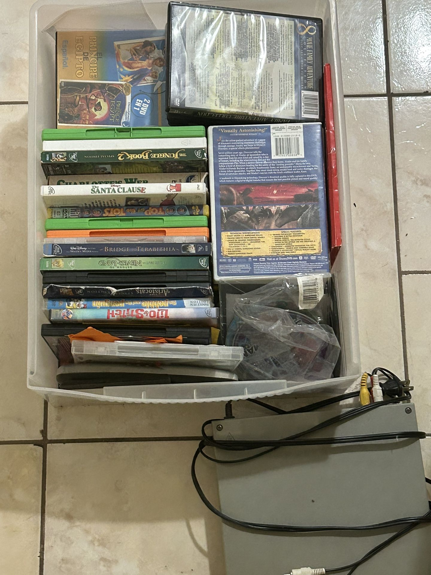 DVDs And A DVD Player