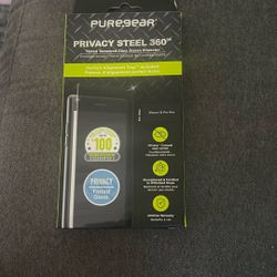 Pure Gear Privacy Steel 360 For iPhone 16 Pro Max