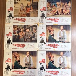 Original 1968 "The Shakiest Gun in the West" Lobby Cards (6) – Don Knotts  - Authentic original theatrical lobby cards (NOT reprints) - Year: 1968 - S