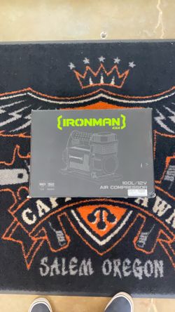 Ironman 12v air compressor new