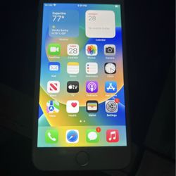 Mint condition iPhone 8 Plus Unlocked- Silver