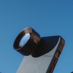 Tele 58mm Mobile Lens x IPhone 14 Pro Max Lens Case